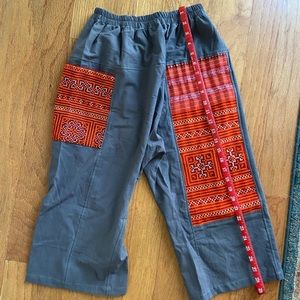 Funky Boho Pants/ Long Shorts
